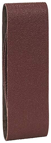 Bosch - 3 Nastri Abrasivi Per Levigtricea Nastro Redwood 75x508mm Grana 40
