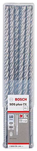 Bosch 30x Martello Perforatore Sds-plus-7x 10 X 200 X 265 Mm - 2608576198
