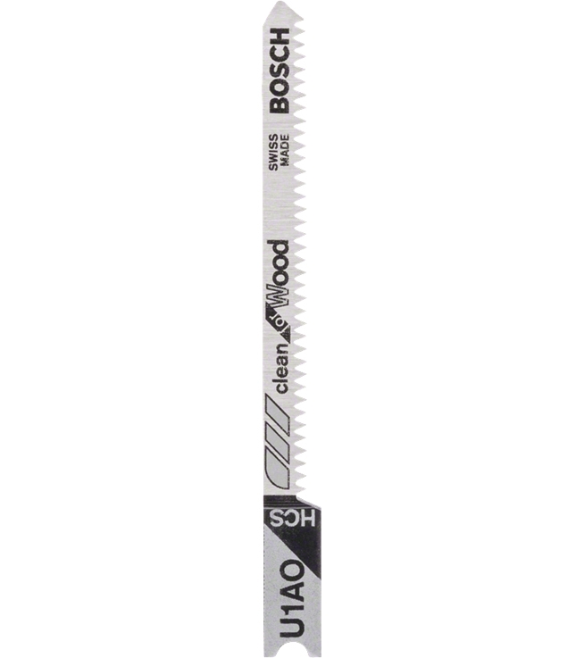 Bosch 3x Lama Per Seghetto Alternativo U 1 Ao Clean For Wood - 2608637724