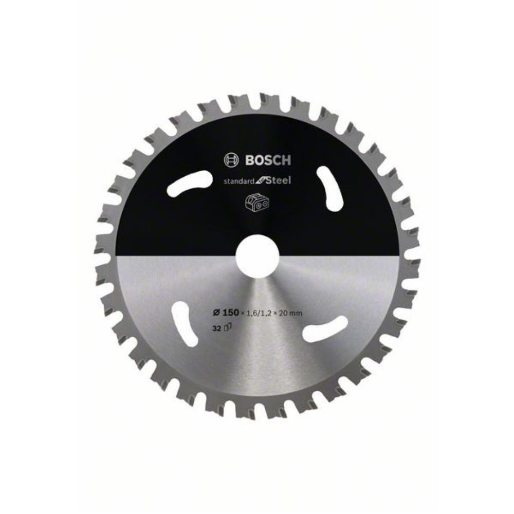 Bosch - Accessori Lama Circolare Professionale Per Acciaio (acciaio, 150 X 20 X 1,6 Mm, 32 Denti, Accessorio Lama Circolare Senza Cavo) Bosch - Accessori Lama Circolare Professionale Per Acciaio (acciaio, 150 X 20 X 1,6 Mm, 32 Denti, Accessorio Lama Circolare Senza Cavo)