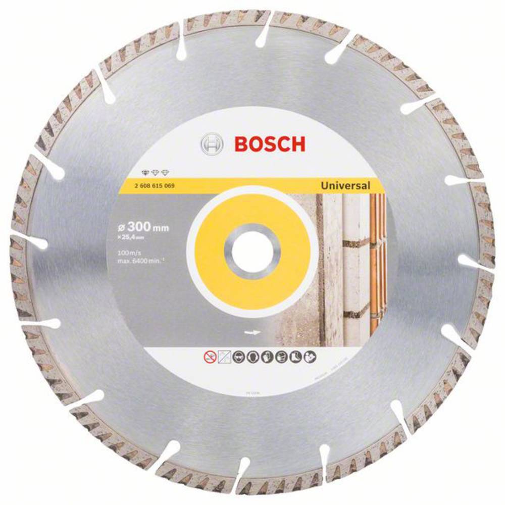 Bosch - Accessori Lama Da Taglio De Lama Diamantata Standard Per Universale, 300 X 25, 4 X 3, 3 X 10 Mm Bosch - Accessori Lama Da Taglio De Lama Diamantata Standard Per Universale, 300 X 25, 4 X 3, 3 X 10 Mm