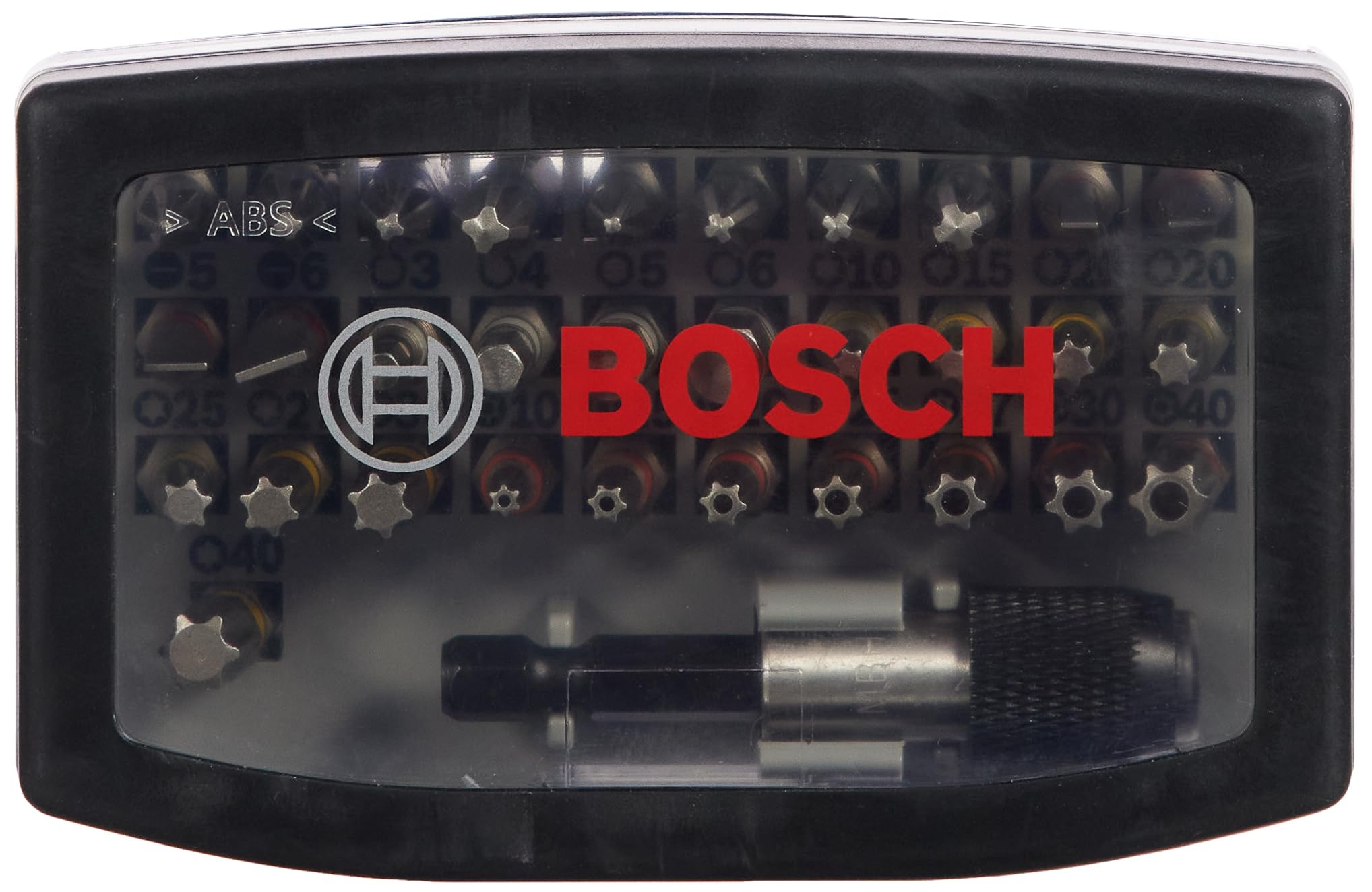 Bosch - Accessories 2607017319 Set Di Punte Per Giravite, Nero, 1/4 Pollici Bosch - Accessories 2607017319 Set Di Punte Per Giravite, Nero, 1/4 Pollici