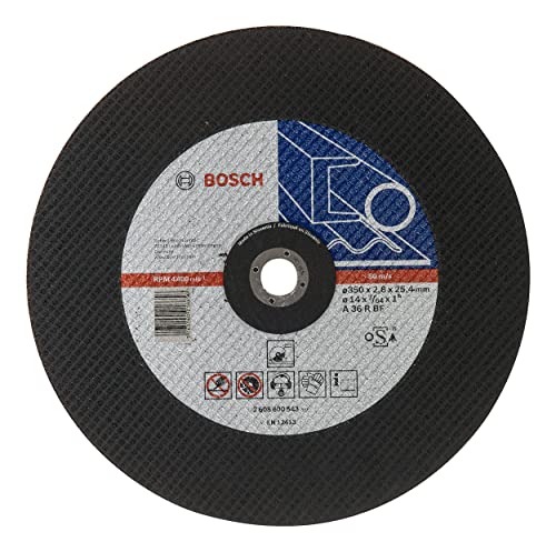 Bosch - Accessories 2608600543 Disco Di Taglio Dritto 355 Mm 1 Pz. Acciaio