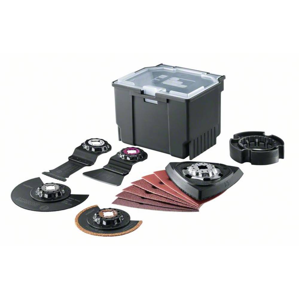 Bosch - Accessories 2609256f49 Kit Di Accessori Per Multiutensile 12 Parti 1 Pz. Bosch - Accessories 2609256f49 Kit Di Accessori Per Multiutensile 12 Parti 1 Pz.