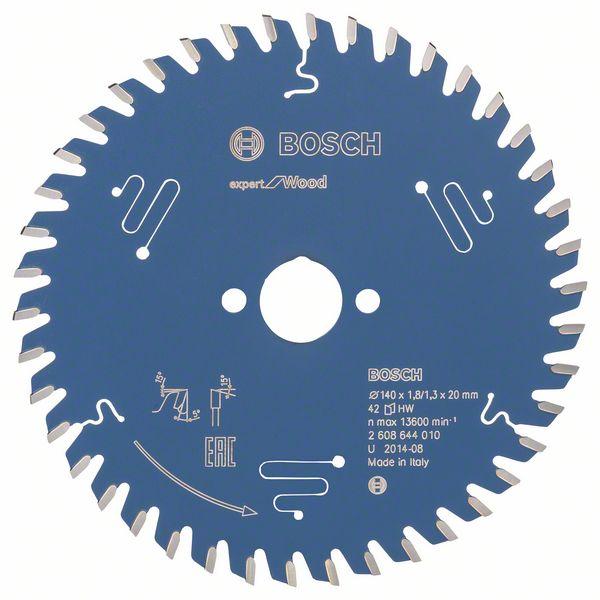 Bosch - Accessories Expert For Wood 2608644010 Lama Circolare 140 X 20 X 1.3 Mm Numero Di Denti: 42 1 Pz. Bosch - Accessories Expert For Wood 2608644010 Lama Circolare 140 X 20 X 1.3 Mm Numero Di Denti: 42 1 Pz.
