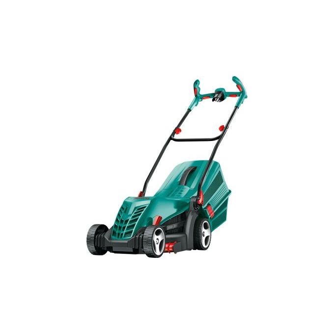 Bosch ARM 34 Rasaerba Elettrico a Spinta 1300 W Larghezza Taglio 34 cm Cesto 40 L colore Nero Verde