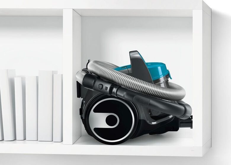 Bosch - Bgs05x240 Aspirapolvere A Traino Senza Sacco Con Filtro Igienico Pureair, Design Compatto, Potente, Turchese