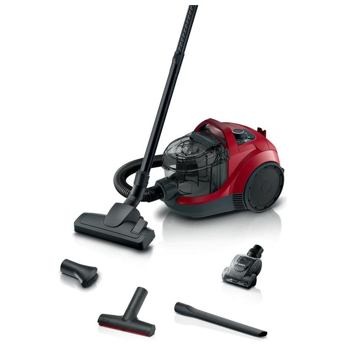 Bosch BGS21CAR Serie 4 Aspirapolvere a traino senza sacchetto 2 L 750 W 78 dB colore Rosso Bosch BGS21CAR Serie 4 Aspirapolvere a traino senza sacchetto 2 L 750 W 78 dB colore Rosso