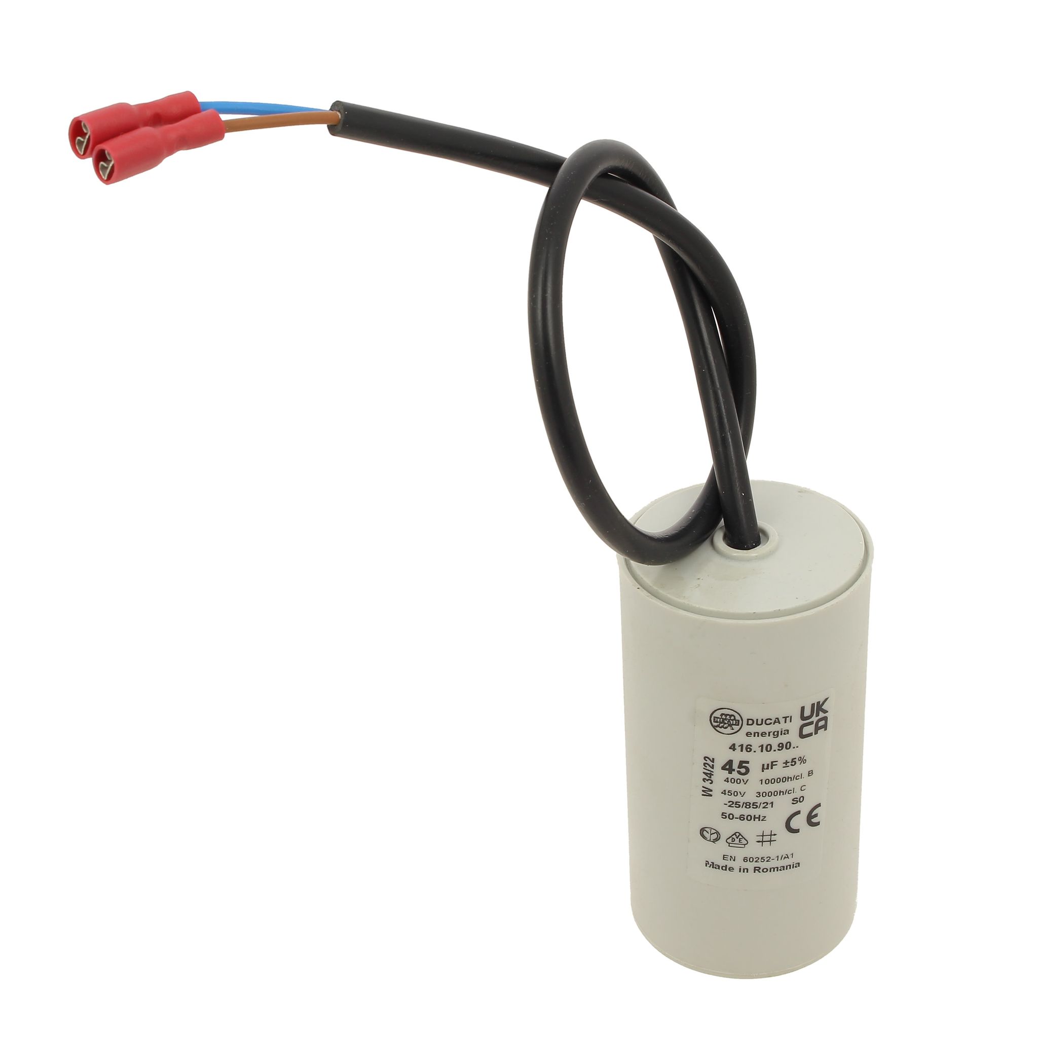 Bosch - Condensatore 45µf/450v 3.404.0016 Per Idropulitrice Lavor