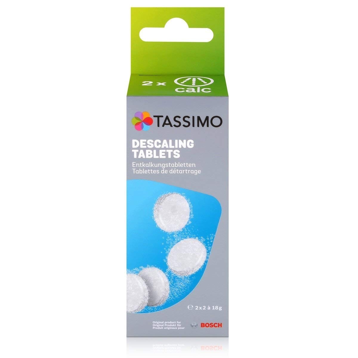 Bosch - Détartrants (x3) Tassimo Tcz6004 (2 Packs De 2 Tablettes) Pour Machine A Café