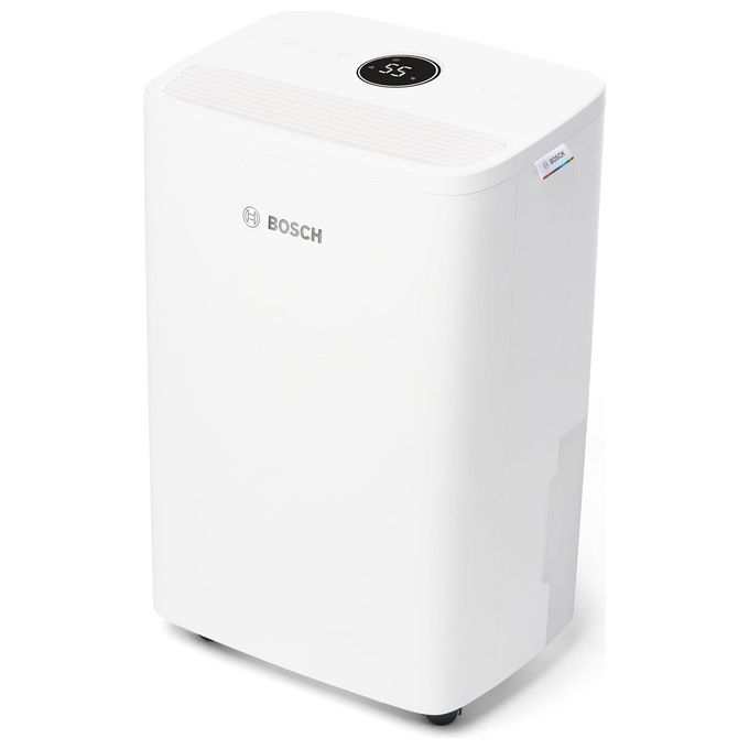 Bosch DRY 1000 Deumidificatore 10 l-24h per ambienti fino a 40 m² serbatoio 2.5 L 36 dB colore Bianco
