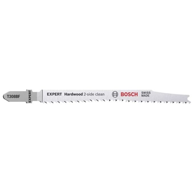 Bosch EXPERT Lame per Seghetto T308BF Hardwood 2-Side Clean 5 Pezzi Bosch EXPERT Lame per Seghetto T308BF Hardwood 2-Side Clean 5 Pezzi