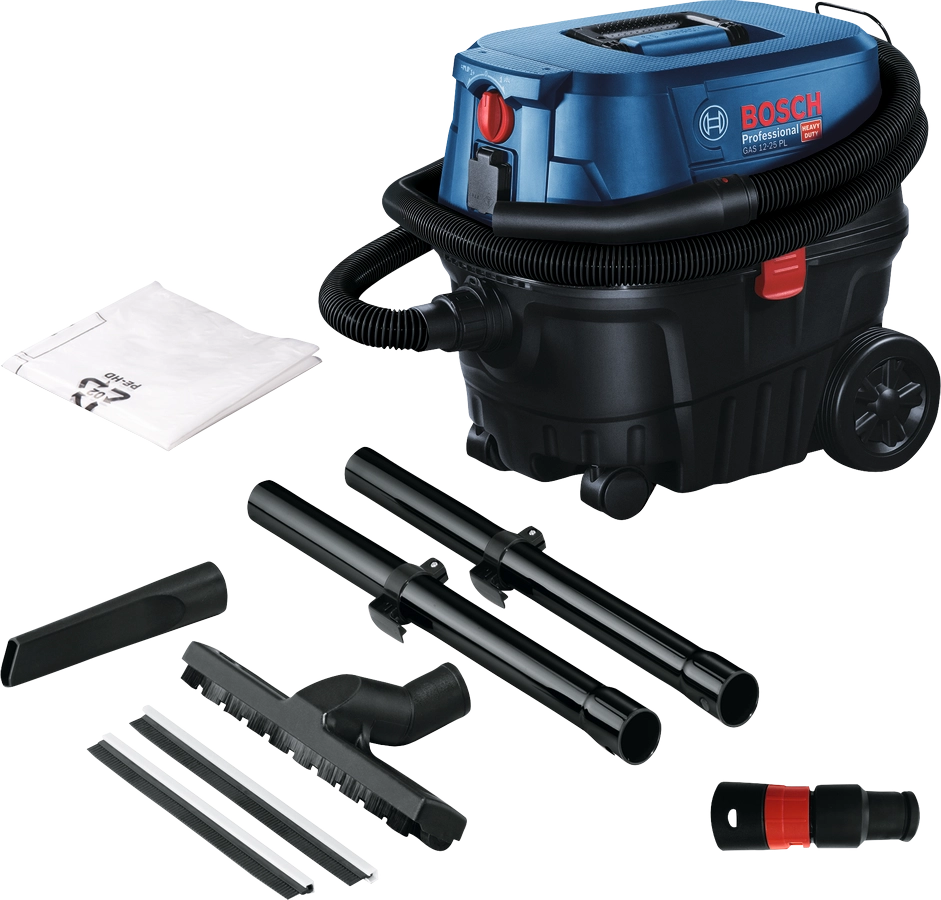 Bosch GAS 12‑25 PL Professionale 1.250W aspiratore a umido secco con filtro HEPA