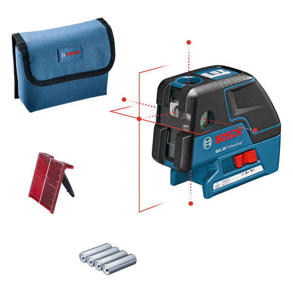 Bosch - Gcl 25 Professional Dot Laser In Un Set Con Borsa Di Protezione
