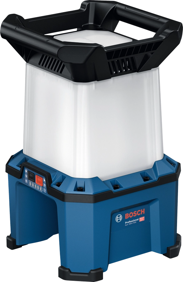 Bosch GLA 18VH-7500 – Lampada da Cantiere 7.500 lm, caricatore per USB-C