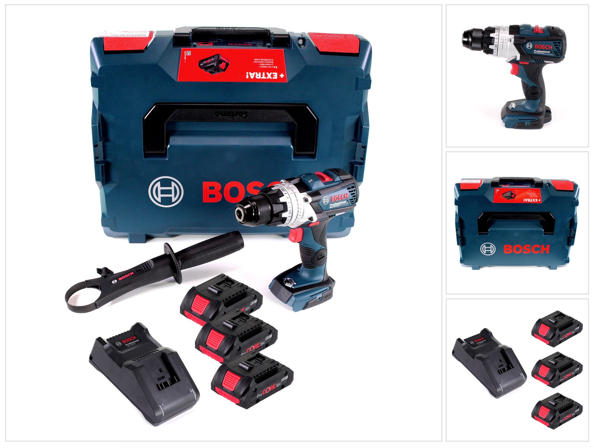 Bosch Gsr 18v-110 C Trapano Avvitatore A Batteria 18v / 110nm + 3x Batterie Procore 4,0 Ah + Caricabatterie + Valigetta L-boxx ( 0615990l4s ) Bosch Gsr 18v-110 C Trapano Avvitatore A Batteria 18v / 110nm + 3x Batterie Procore 4,0 Ah + Caricabatterie + Valigetta L-boxx ( 0615990l4s )