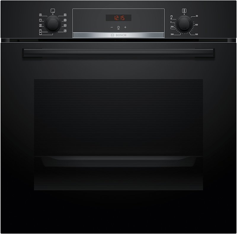 BOSCH HBA534BB3 FORNO INCASSO Capacità 71 l, dimensoni: L 59,4 cm - A 59,5 P 54,8 cm, Nero, classe A+