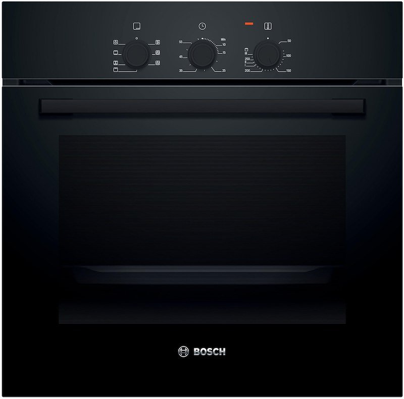 BOSCH HBF011BA2 FORNO INCASSO Capacità 66 l, dimensoni: L 59,4 cm - A 59,5 P 54,8 cm, Nero, classe
