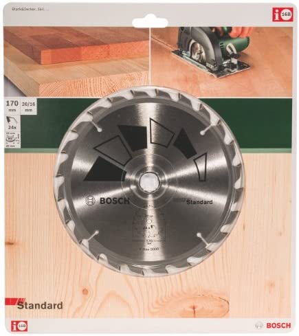 Bosch Lama Per Sega Circolare 170 Mm 24 Denti In Carburo