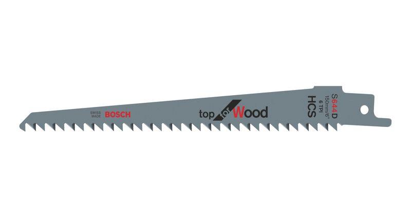 Bosch - Lama S 644 D, Top Per Legno, Confezione Da 100 Pz.