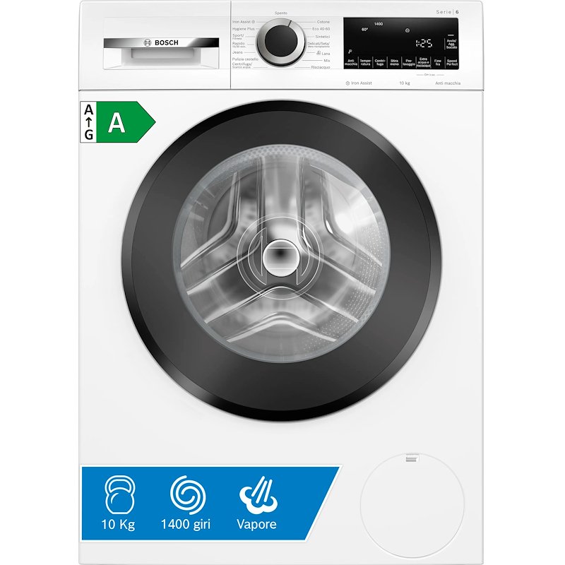 Bosch - Lavatrice Serie 6 Wgg254z9ii 10kg 1400g/m Classe A-bianco