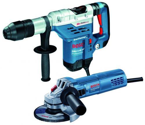 Bosch Martello Perforatore Gbh 5-40 Dce 1.150 W + Smerigliatrice Gws 880 Bosch Martello Perforatore Gbh 5-40 Dce 1.150 W + Smerigliatrice Gws 880