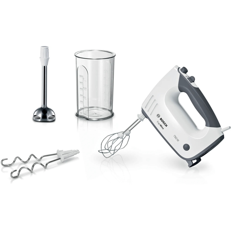 Bosch mfq37470 handmixer ergomixx white, grey