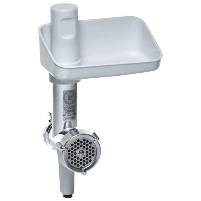 Bosch MUZ5FW1 Accessorio per Robot da Cucina MUM5 Tritacarne con Fori da 4,5 mm Materiale Alluminio colore Bianco-Alluminio Bosch MUZ5FW1 Accessorio per Robot da Cucina MUM5 Tritacarne con Fori da 4,5 mm Materiale Alluminio colore Bianco-Alluminio