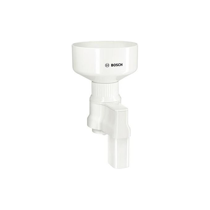 Bosch MUZ5GM1 Macinacereali Regolabile per Robot da Cucina Serie MUM2 MUM4 MUM5 Acciaio Inox Fino a 750 g colore Bianco