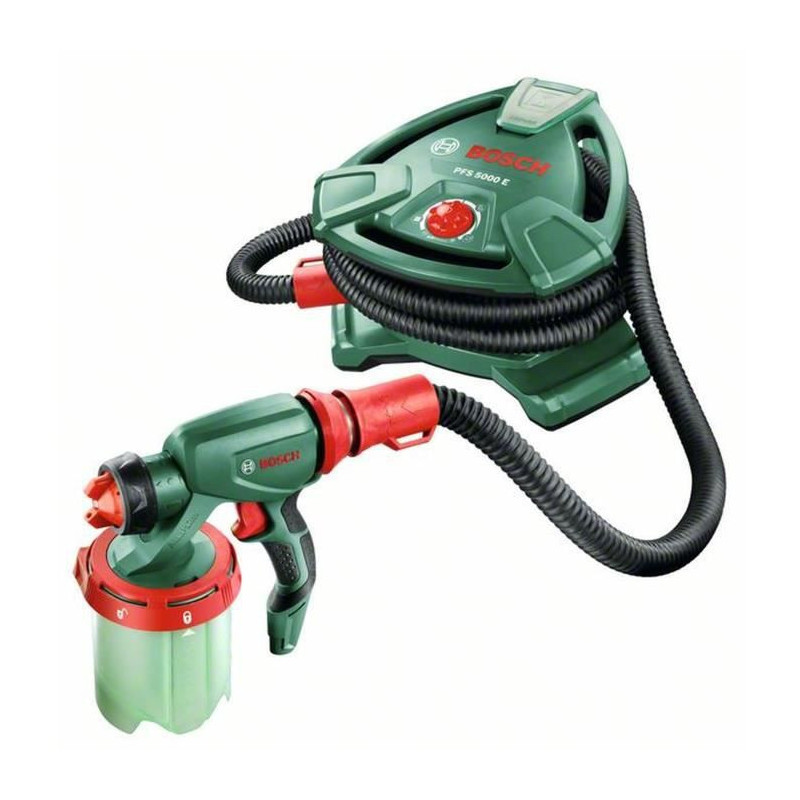 Bosch - Pistola Per Verniciatura Pfs 5000 E - 1200 W - Portata: 500 Ml/min + Mescolatore