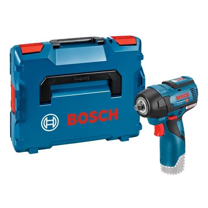 Bosch Professional 06019E0102 GDS 12V-115 Avvitatore a massa battente 12 V motore brushless coppia 115 Nm PowerControl 2 livelli L-BOXX incluso colore Nero Bosch Professional 06019E0102 GDS 12V-115 Avvitatore a massa battente 12 V motore brushless coppia 115 Nm PowerControl 2 livelli L-BOXX incluso colore Nero