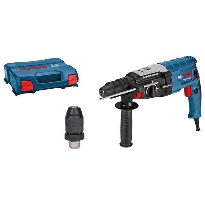 Bosch Professional 0611267600 GBH 2-28 F Martello Perforatore SDS-plus 880 W 3.2 J 900 giri-min con Funzione Scalpellatura colore Nero Bosch Professional 0611267600 GBH 2-28 F Martello Perforatore SDS-plus 880 W 3.2 J 900 giri-min con Funzione Scalpellatura colore Nero