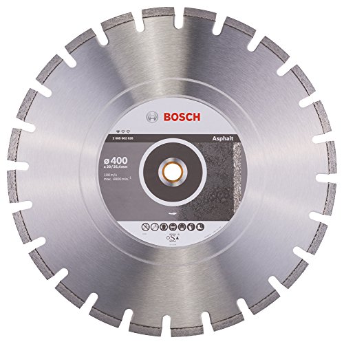 Bosch - Professional 2 608 602 - - Rotella Di Taglio De Diamante Standardfor Asphalt 400 X 20/25,40 3,6 10 Mm (confezione 1)