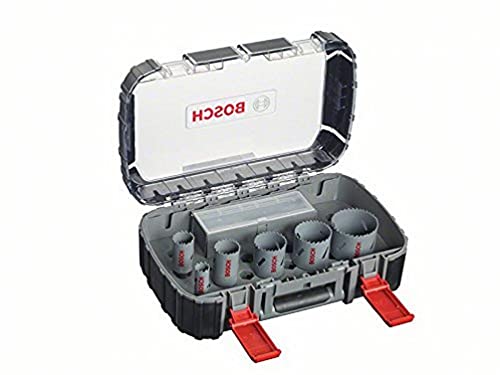 Bosch - Professional 6 Pz. Sega A Tazza Hss Bimetallica Set (di Vari Materiali, Ø 22–64 Mm, Accessorio Trapani)