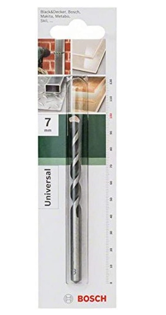 Bosch - Punta Da Trapano Universale 7 Mm