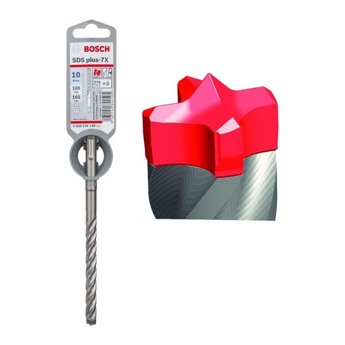 Bosch Punta Sds 7X 12X100X165 Bosch Punta Sds 7X 12X100X165