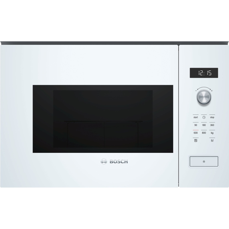 Bosch serie 6 bfl524mw0 forno a microonde bianco solo microonde da incasso 20 l 800 w