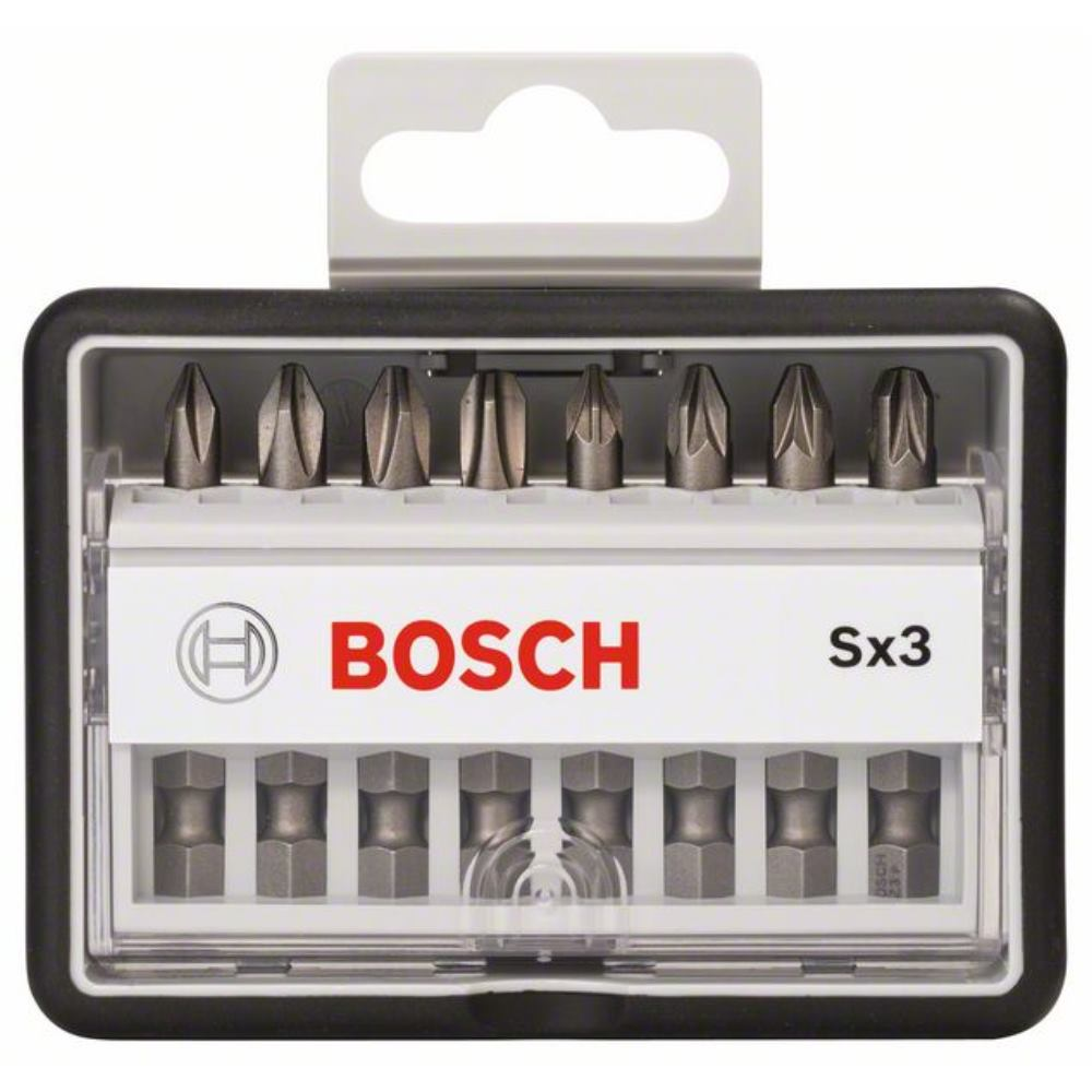 Bosch - Set Di Punte Ph/pz Da 8 Pezzi, Lunghezza 49 Mm 2607002558