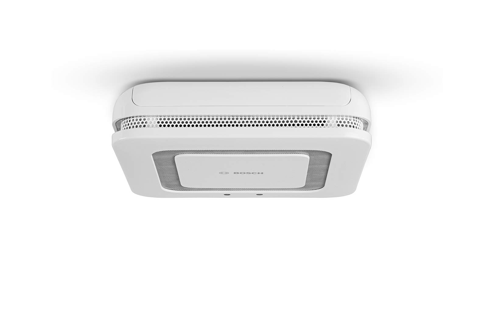 Bosch Smart Home 8750001213 Twinguard - Rilevatore Di Fumo Con Sistema Di Misurazione Della Qualità Dell'aria, Attacco App, In Scatola Di Cartone, 1,5 V