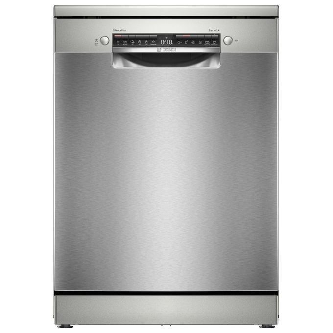 Bosch SMS4EMI01E Serie 4 - Lavastoviglie a libera installazione 14 coperti, Classe C, Home Connect, Terzo cestello, (84,5x60x60 cm), Inox Bosch SMS4EMI01E Serie 4 - Lavastoviglie a libera installazione 14 coperti, Classe C, Home Connect, Terzo cestello, (84,5x60x60 cm), Inox