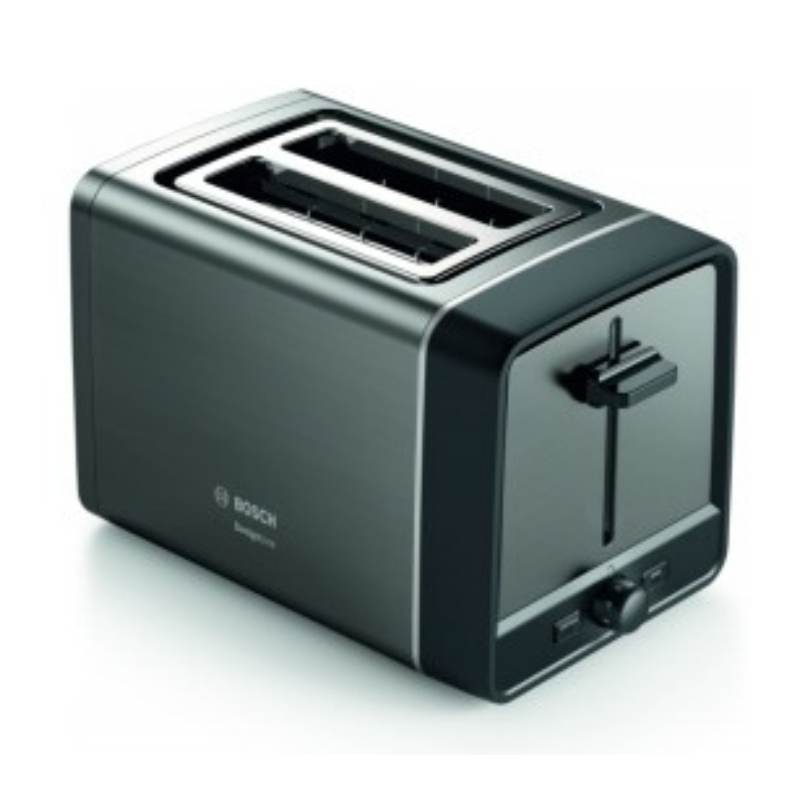 Bosch tat5p425de tostapane 2 fetta/e 970 w antracite, nero
