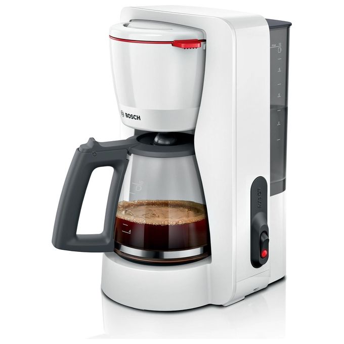 Bosch TKA2M114 Macchina da caffe' Manuale 1,25 L 15 tazze Funzione Mantieni al Caldo colore Rosso 1200 Bosch TKA2M114 Macchina da caffe' Manuale 1,25 L 15 tazze Funzione Mantieni al Caldo colore Rosso 1200