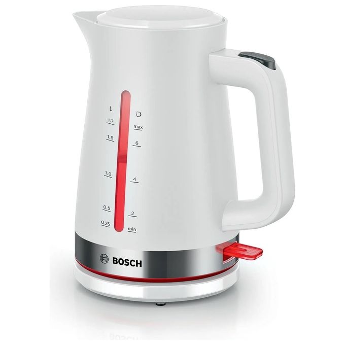 Bosch TWK4M221 MyMoment Bollitore elettrico 1.7 L 2400 W Filtro anticalcare rimovibile Base 360° Avvolgicavo colore Bianco Bosch TWK4M221 MyMoment Bollitore elettrico 1.7 L 2400 W Filtro anticalcare rimovibile Base 360° Avvolgicavo colore Bianco