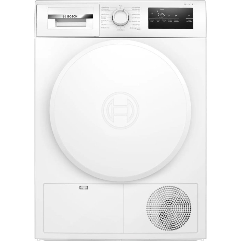 Bosch wth83004 asciugatrice libera installazione caricamento frontale 8 kg bianco