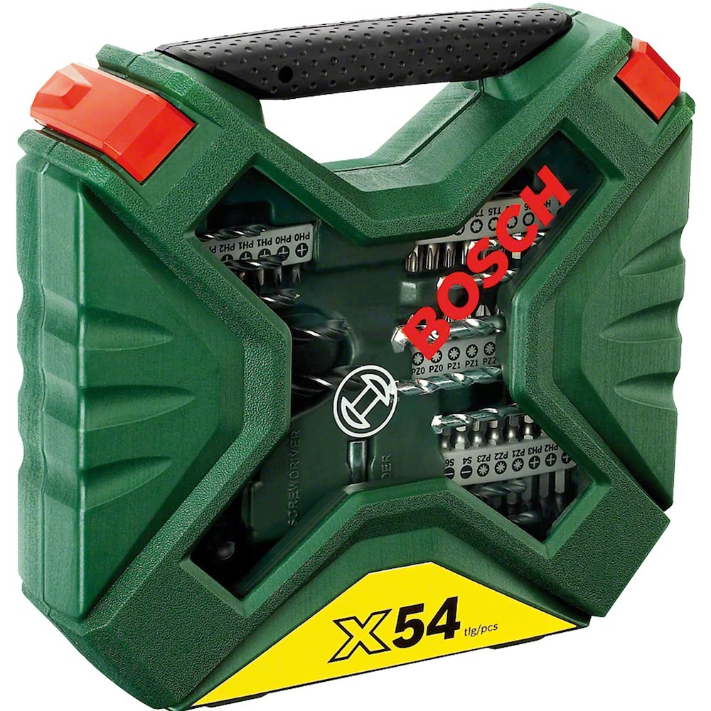 Bosch - X-line Set Classic Per Foratura E Avvitamento Da 54 Pezzi