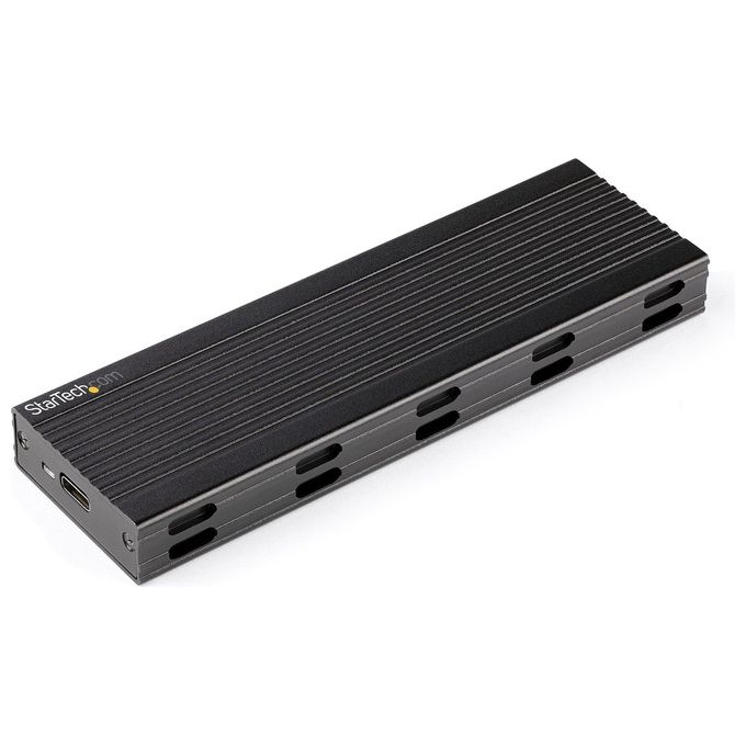 Box esterno hard disk M.2 NVMe SATA Type C Enclosure M.2 Black SM2E1BMU31C