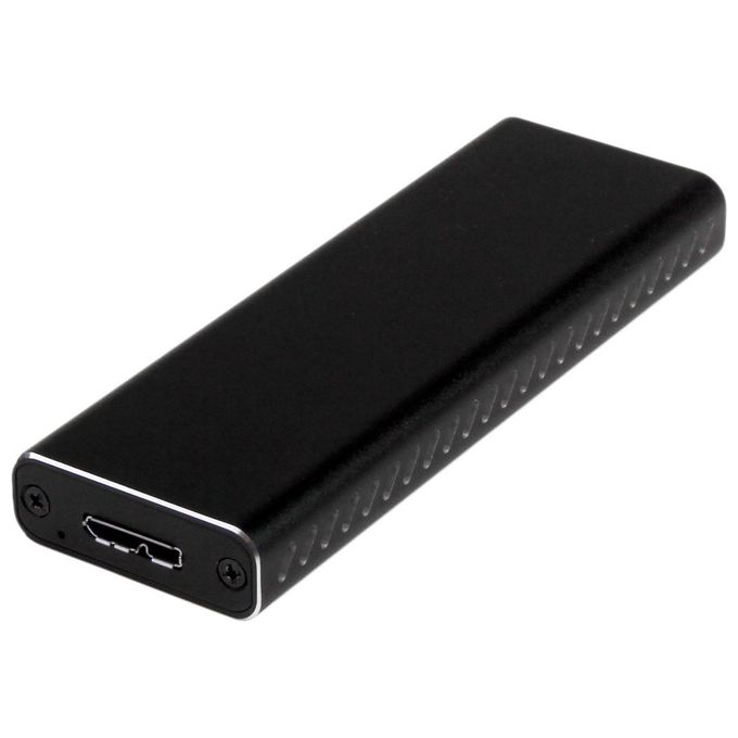 Box esterno hard disk M.2 SATA Usb 3.0 Enclosure Black SM2NGFFMBU33