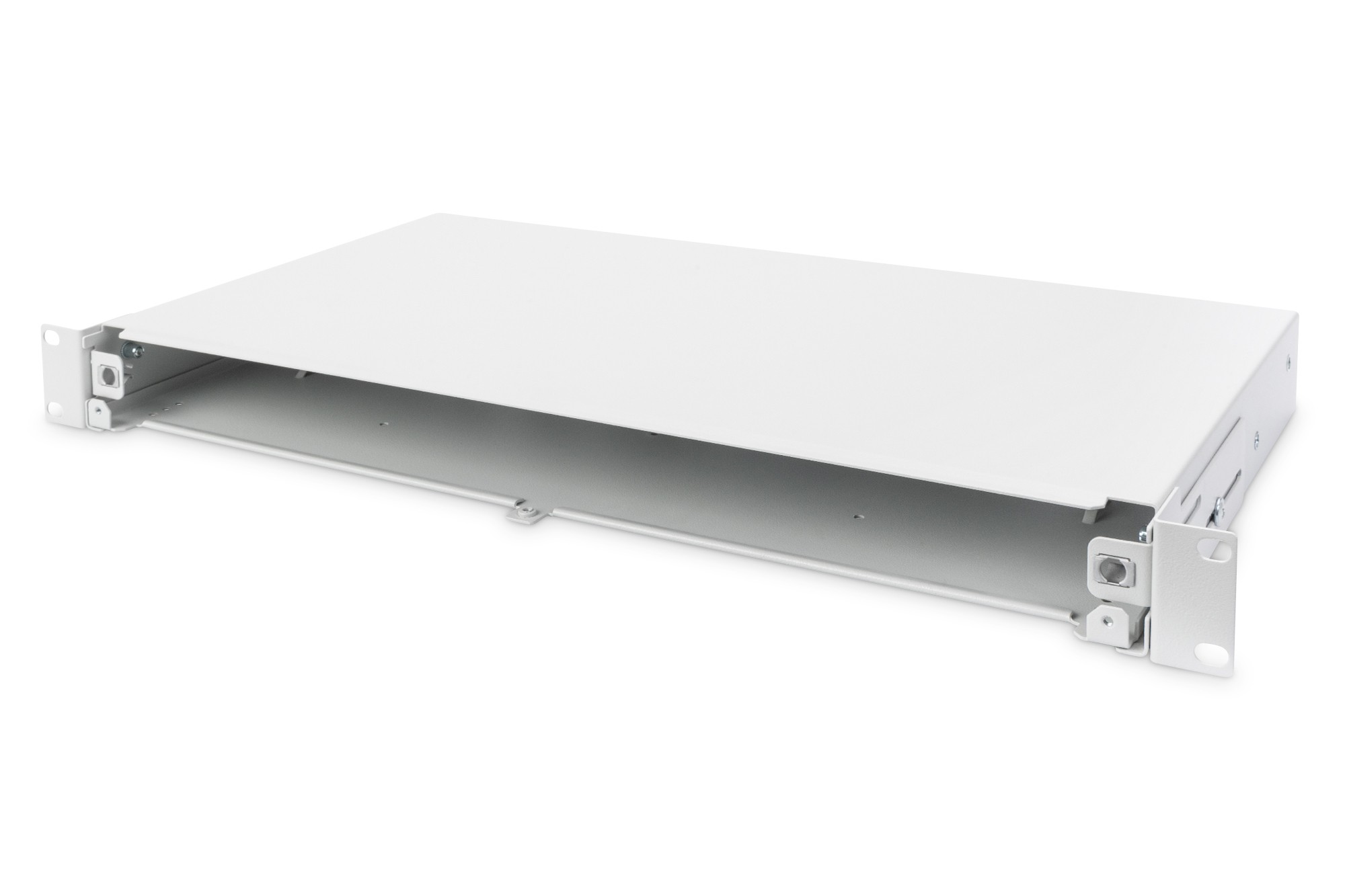 Box Fibra Ottica 1U Installazione Rapida Senza Pannello Frontale Viti Incluse Grigio Ral7035 Digitus Box Fibra Ottica 1U Installazione Rapida Senza Pannello Frontale Viti Incluse Grigio Ral7035 Digitus