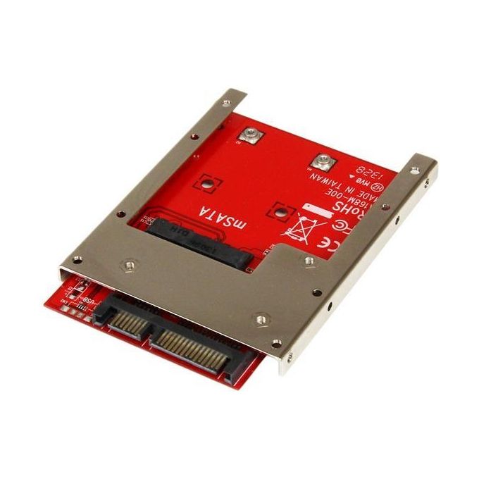 Box interno hard disk M.2 mSATA SATA da 2,5 SAT32MSAT257