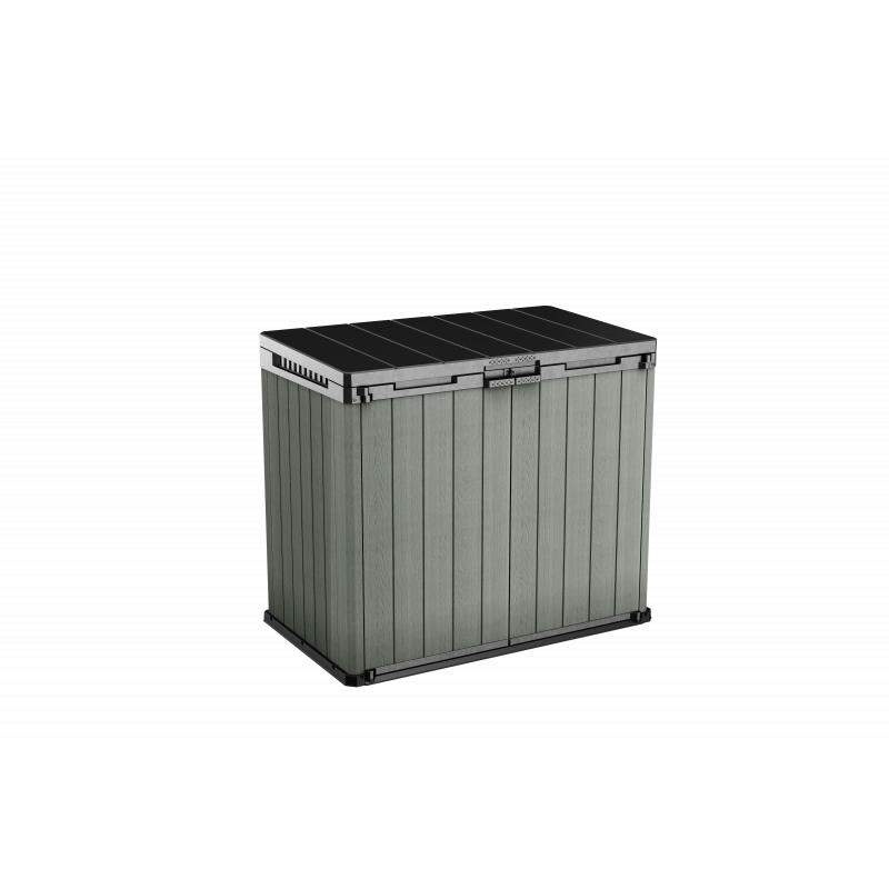 Box Porta Attrezzi e Bidoni da Esterno Keter Store-It-Out Darwin EVOTECH+ - Marrone -1150L (2x240L) 140x80x120 - Keter Box Porta Attrezzi e Bidoni da Esterno Keter Store-It-Out Darwin EVOTECH+ - Marrone -1150L (2x240L) 140x80x120 - Keter